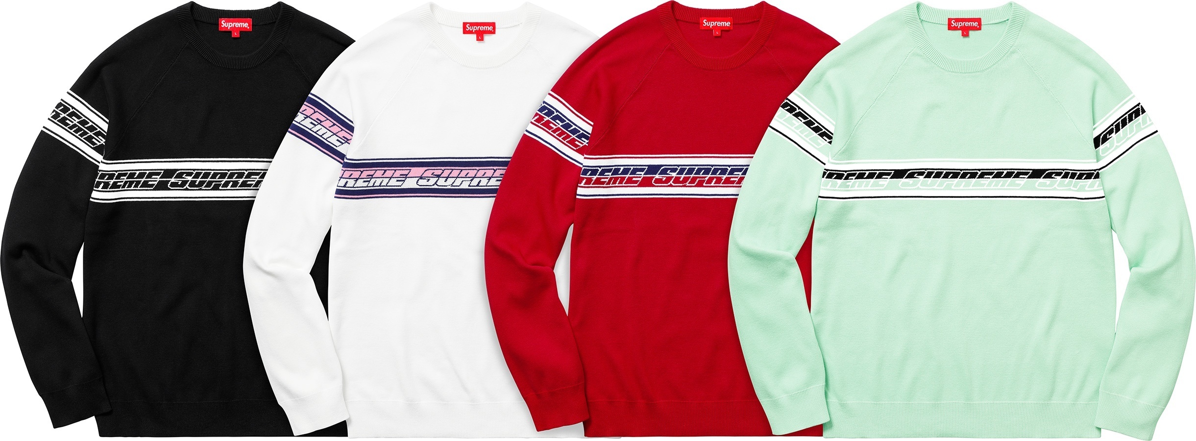 Striped Raglan Sweater